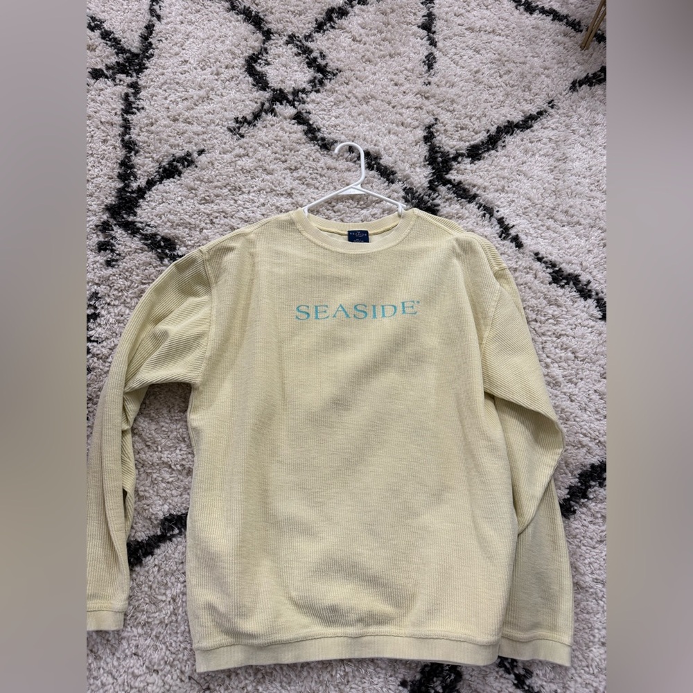 Seaside Style Yellow Women's Sweatshirt